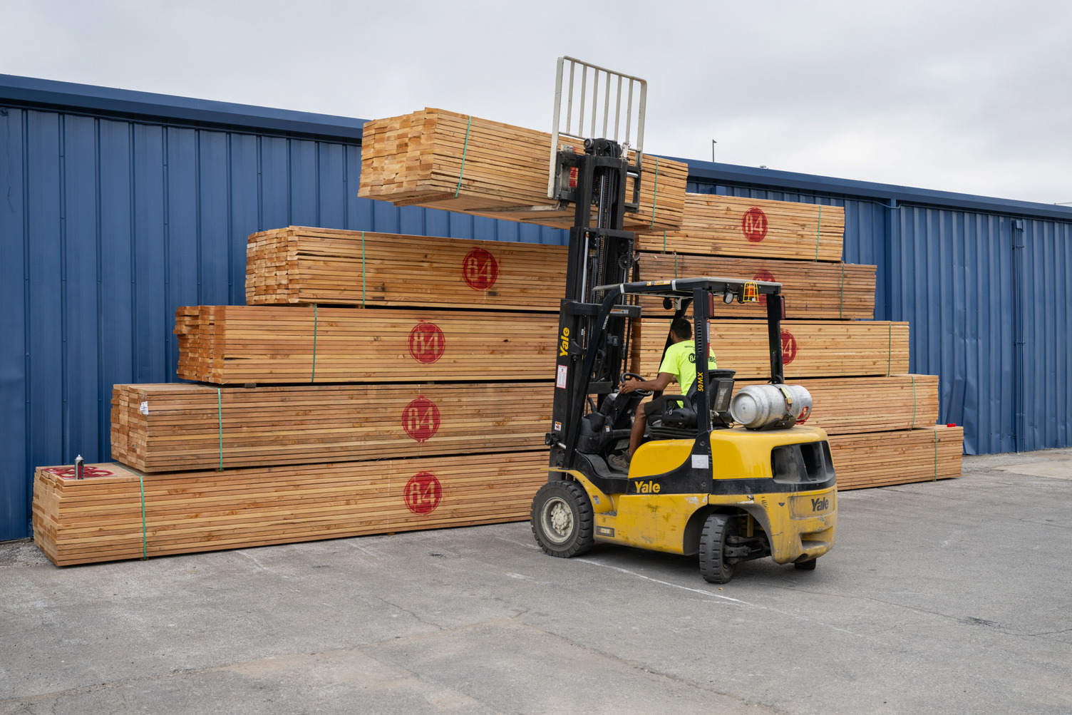 Lenexa Lumber Yard Forklift 